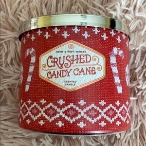 New Crushed Candy Cane Bath & Body Works Candle